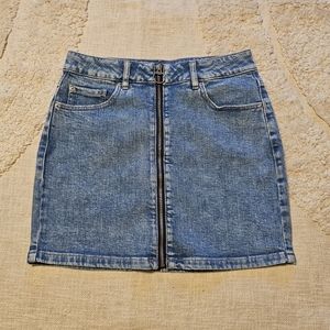 SOLD Garage Denim Mini Skirt, Size Small